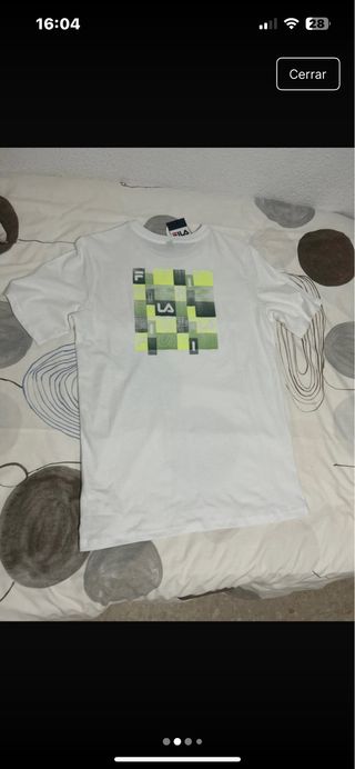 Camiseta Fila Talla 16 Nueva