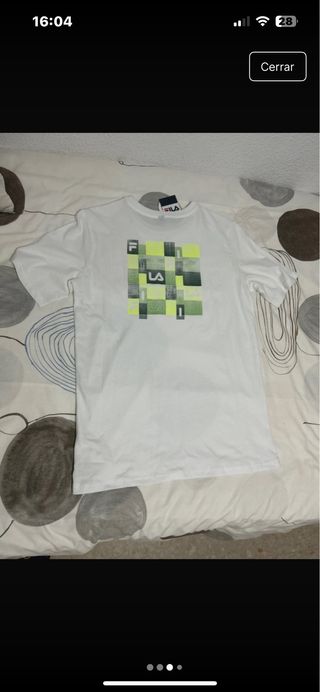 Camiseta Fila Talla 16 Nueva