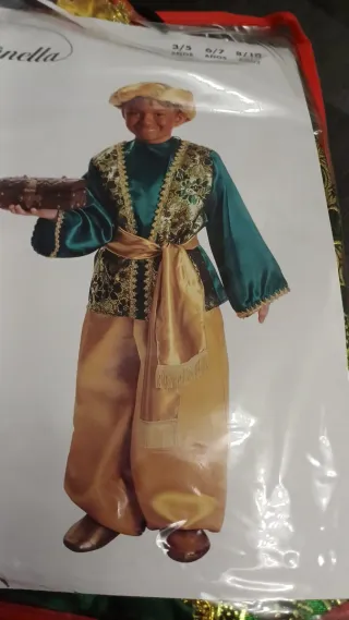 Disfraz Paje Rey Mago. Venta en persona. No envío
