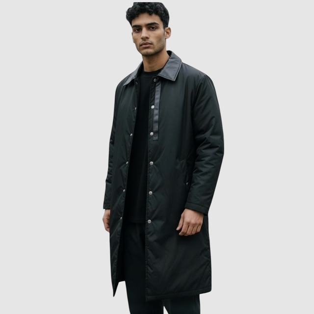 Chaquetón unisex negro talla única