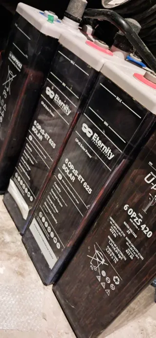 4 Baterías Opzs 420 en buen estado Precio x unidad