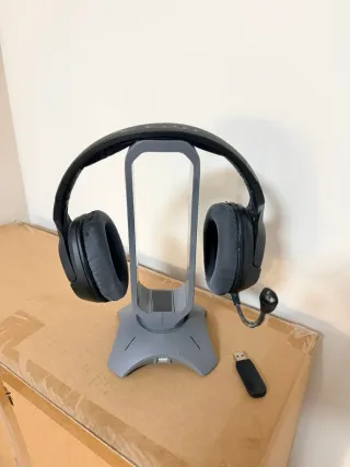 Cascos Gaming Inalámbricos con Base