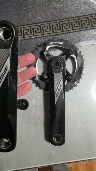 Bielas mono plato FSA Comet