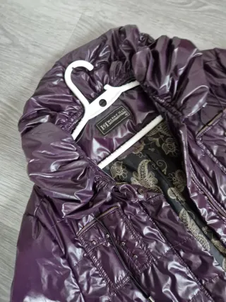 Praka acolchada mujer morada