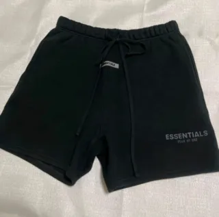 Pantaloncini Essentials Neri Taglia M