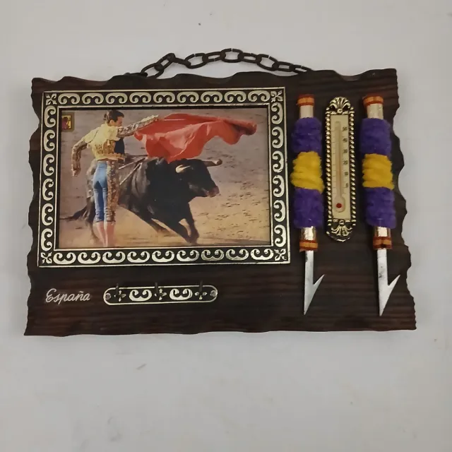 Appendiabiti per chiavi Spagna con termometro