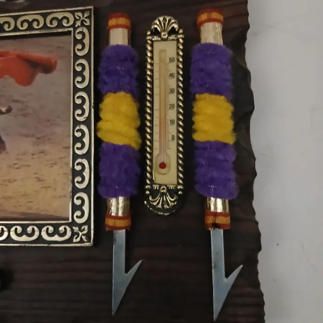 Appendiabiti per chiavi Spagna con termometro