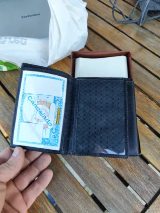 Cartera Dolifontti Negra Piel