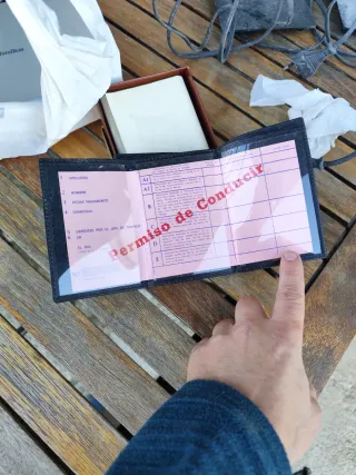 Cartera Dolifontti Negra Piel