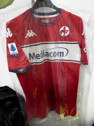 Camiseta Fiorentina Match Worn Kappa Serie A