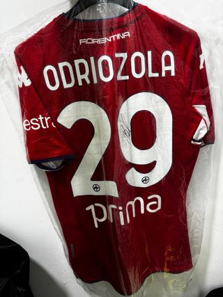 Camiseta Fiorentina Match Worn Kappa Serie A