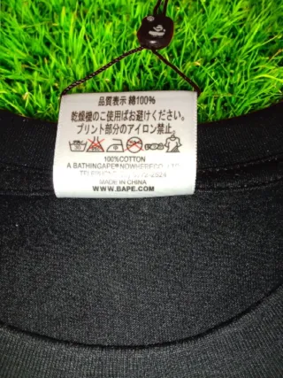 Maglia Bape Nera Taglia M
