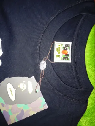 Maglia Bape Nera Taglia M