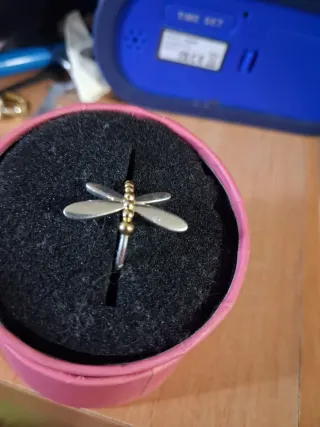 Anillo Tous Libélula Plata y Oro