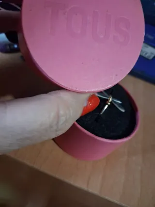 Anillo Tous Libélula Plata y Oro