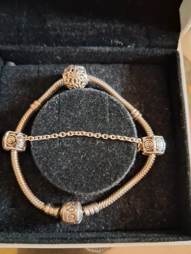 Pulsera Pandora Plata 18cm