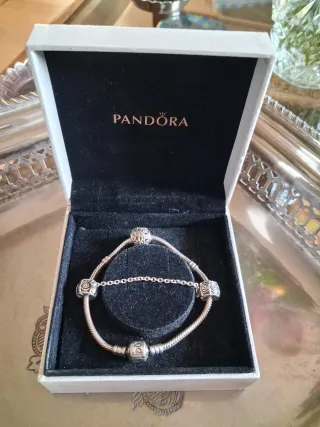 Pulsera Pandora Plata 18cm