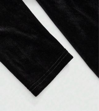 Vestido Negro Terciopelo Corazón