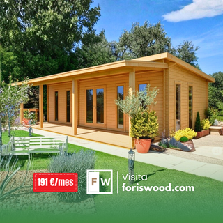 Casa moderna 32m2 con porche (Extras incluidos)