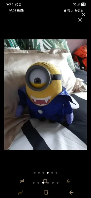 Minion Vampiro Peluche