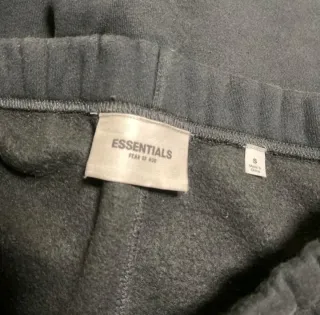 Pantaloncini Essentials Neri Taglia S
