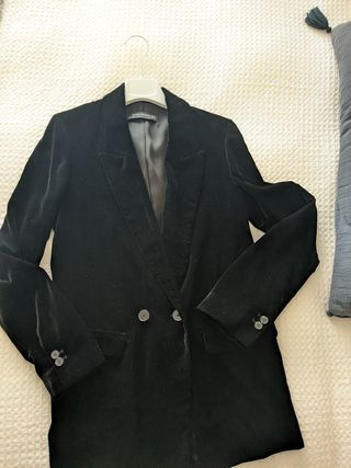 Americana Terciopelo Zara Talla S-M