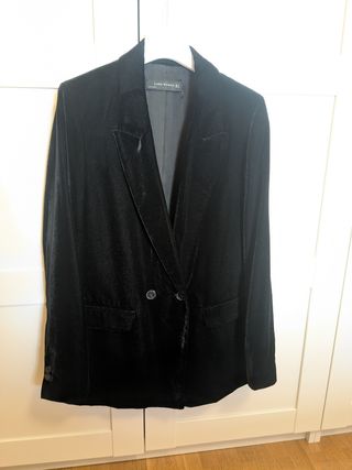 Americana Terciopelo Zara Talla S-M