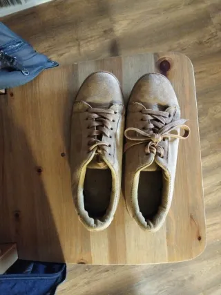 Zapatillas deportivas beige talla 39