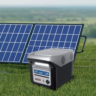 Batería Solar Portátil 1500W + Panel Solar