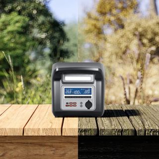 Batería Solar Portátil 1500W + Panel Solar