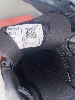 Zapatillas On Running Cloudmonster Negras Talla 43