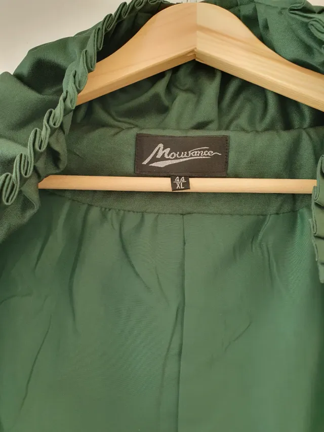 Chaqueta gabardina verde