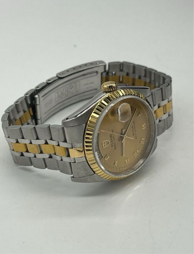 Tudor Prince Day-Date Oro Acero