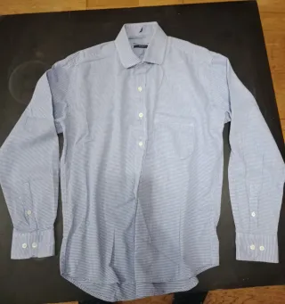 Camisa NAUTICA azul talla L