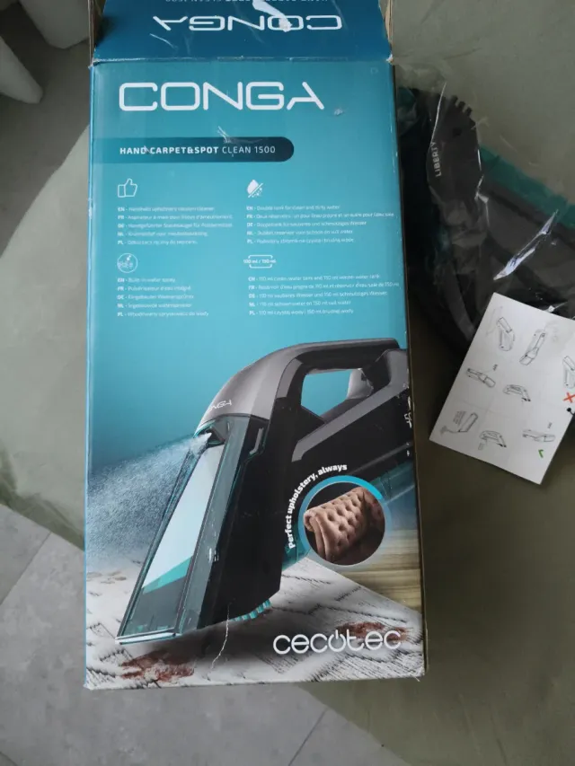 Aspiradore Conga Hand Carpet Clean 1500