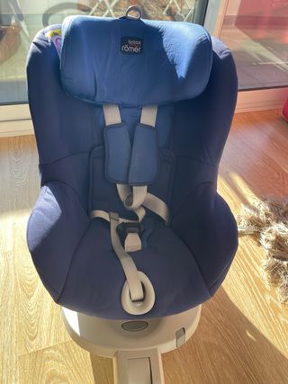 Silla coche Britax Römer azul