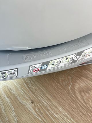 Silla coche Britax Römer azul