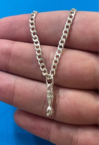 Poderosa Pulsera Con Mano Higa Plata 925