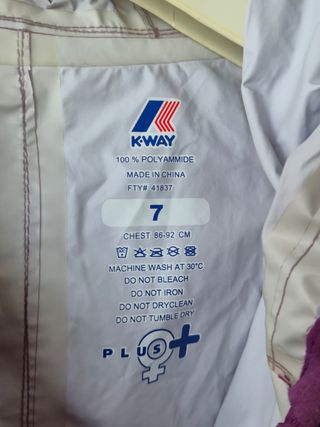 Giacca K-Way da Donn