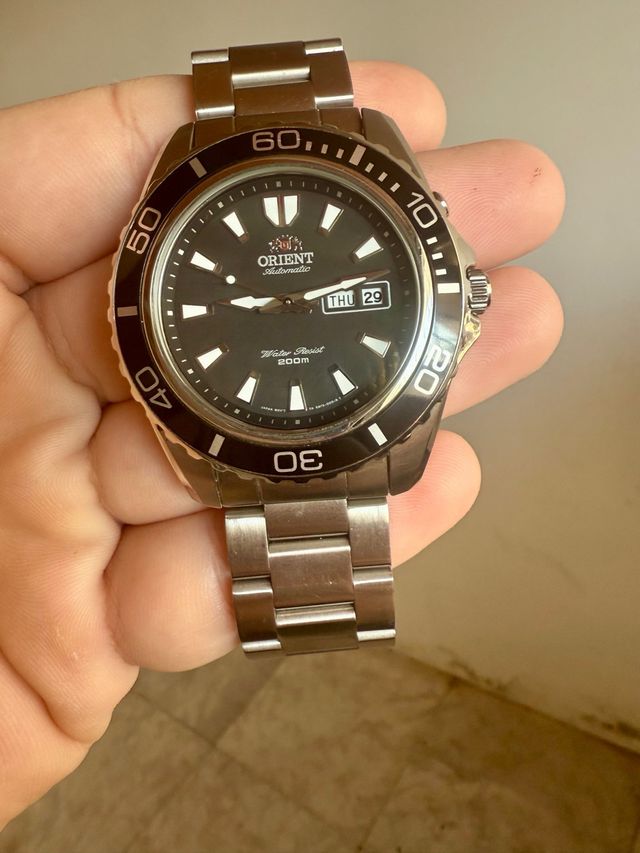 Reloj Orient MAKO Automático Negro