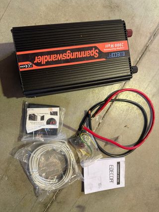 Inversor EDECOA 24V a 220V 2000W con USB