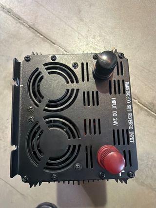 Inversor EDECOA 24V a 220V 2000W con USB