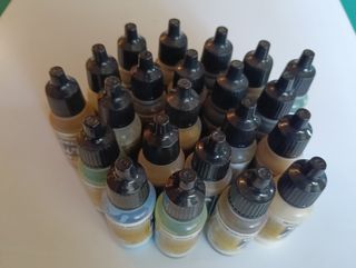 Lote Pinturas Vallejo Model Air