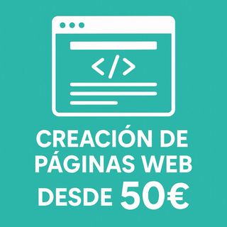 Creación de webs y Logos para negocios.