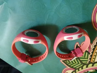 Relojes digitales  deportivo rosa y naranja