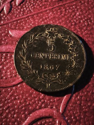 5 Centesimi 1867