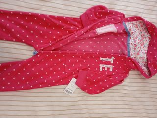 Pijama micropolar niña Carter's 12m