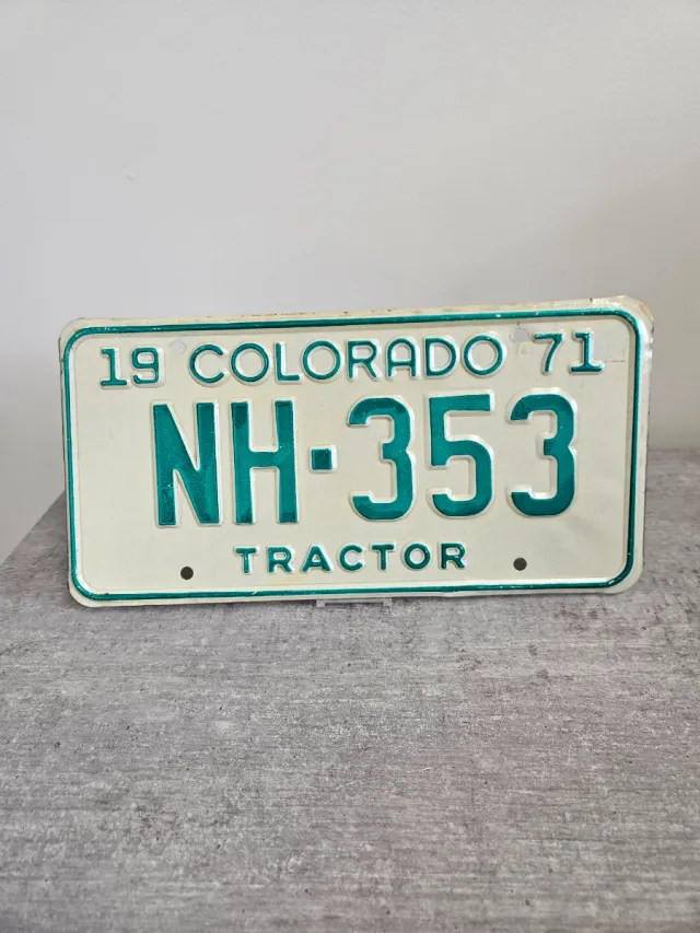 Targa Auto Colorado 1971 NH-353