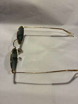 Ray-Ban B&L Oval Montatura Oro Lenti Verdi