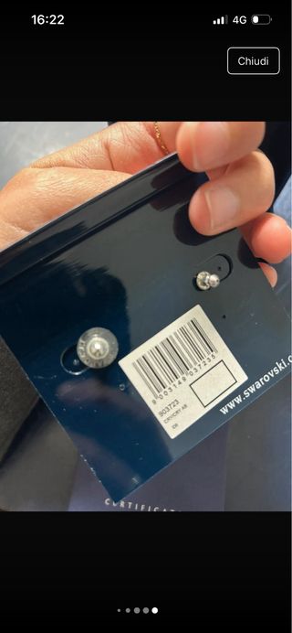 Orecchini Swarovski nuovi